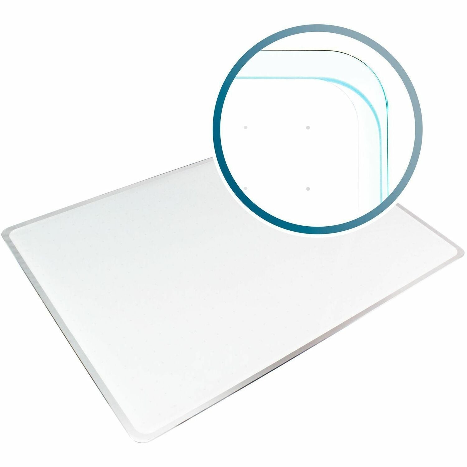 Viztex Glacier White Multi-Purpose Grid Glass Dry Erase Board 24" x 36" - Provides highly effective visual communication and organization using the multi-use grid design.