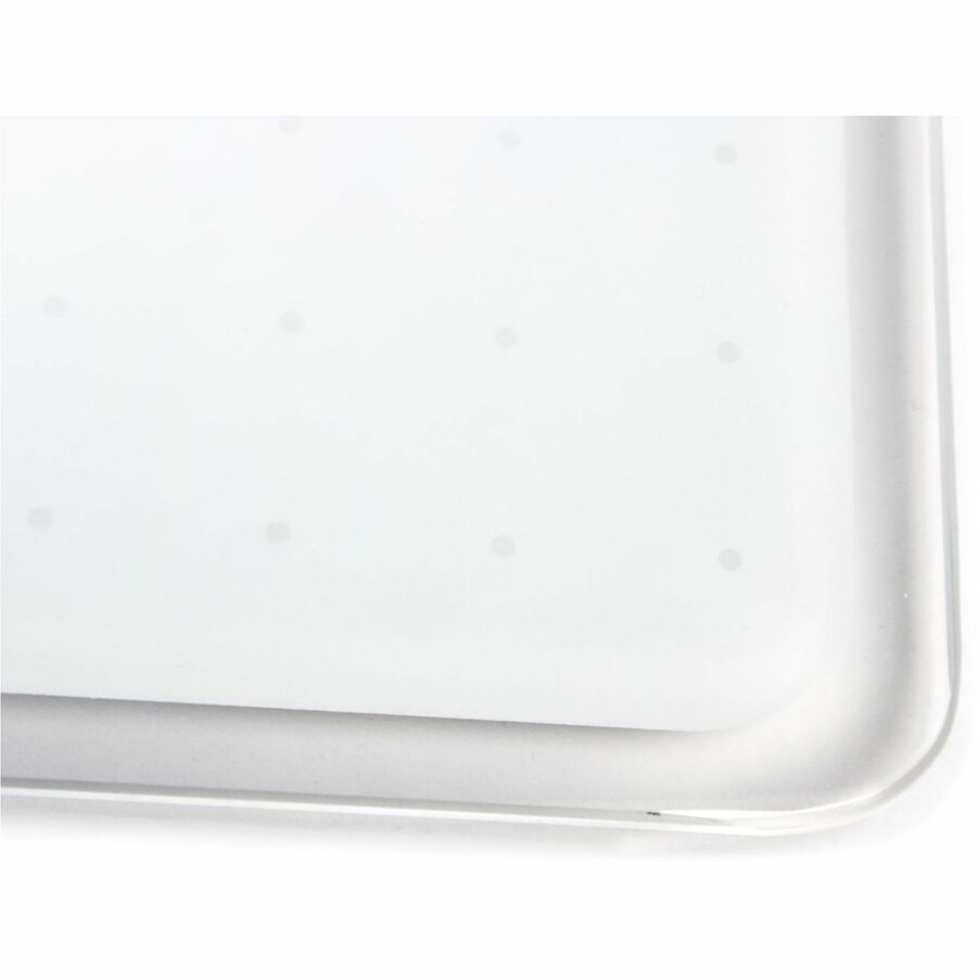 Viztex Glacier White Multi-Purpose Grid Glass Dry Erase Board 24" x 36" - Provides highly effective visual communication and organization using the multi-use grid design.