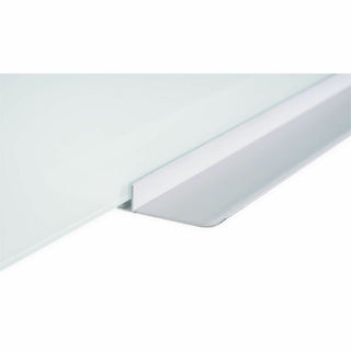 Bi-silque Magnetic Glass Dry Erase Board - 24" (2 ft) Width x 36" (3 ft) Height - White Glass Surface - Rectangle - Horizontal/Vertical - Magnetic - 1 Each