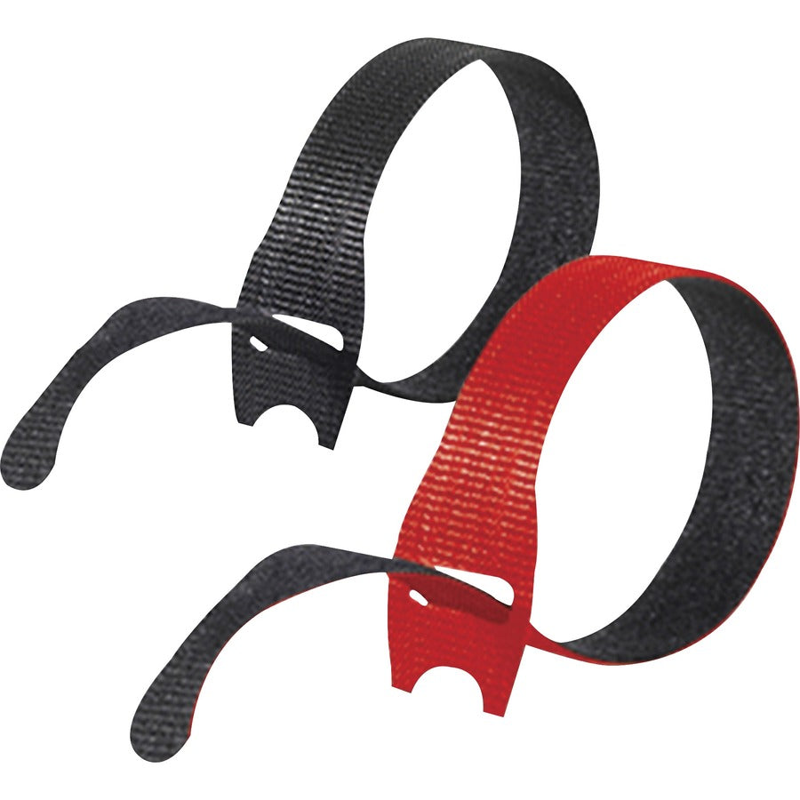 velcro-reusable-thin-straps-fabric-nylon-100-pack-black-red_vek30200 - 3
