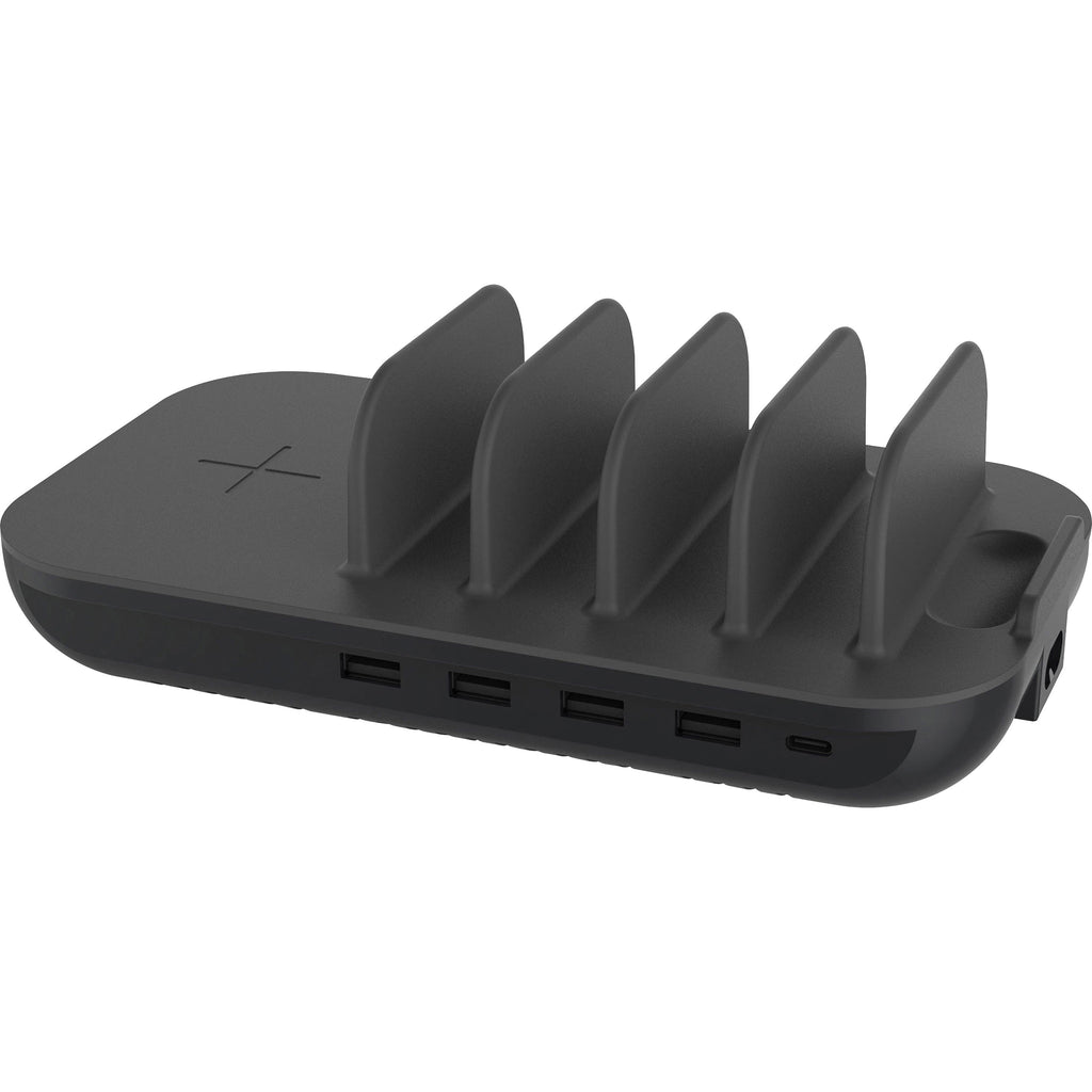 kantek-wireless-charging-pad-charging-station-1-each-input-connectors-usb_ktkdc1300b - 1
