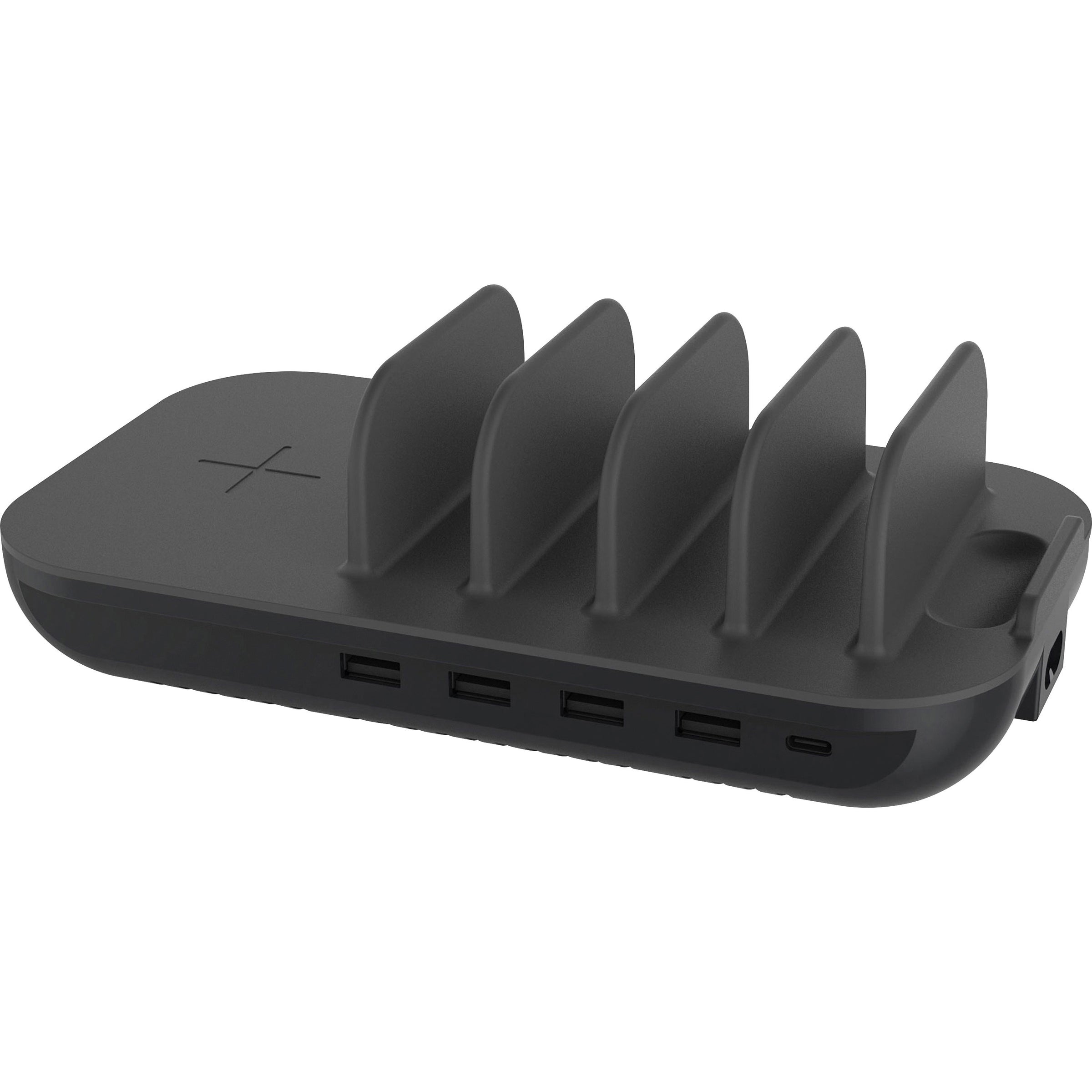 kantek-wireless-charging-pad-charging-station-1-each-input-connectors-usb_ktkdc1300b - 1