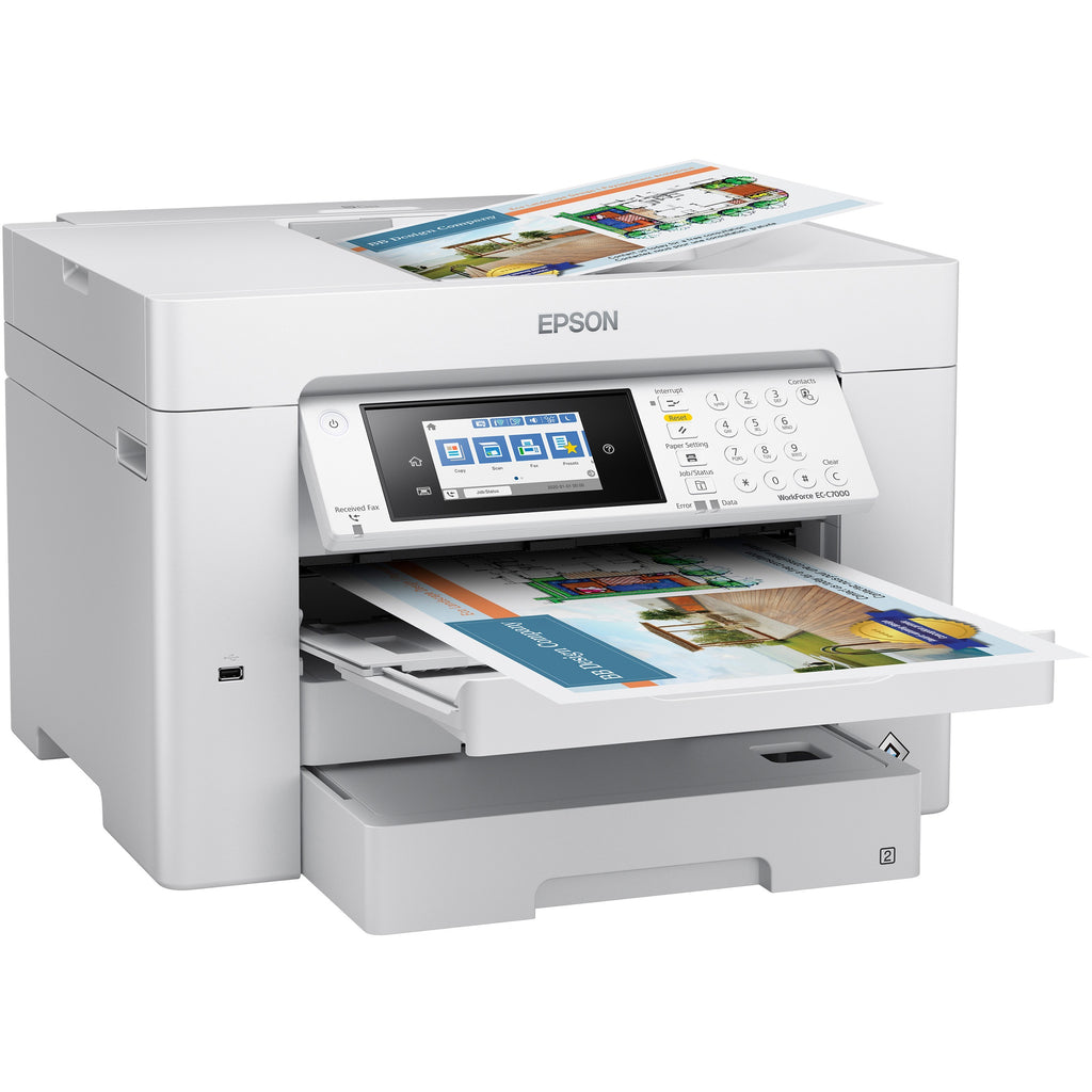 WorkForce EC-C7000 Wide-Format All-in-One Inkjet Printer