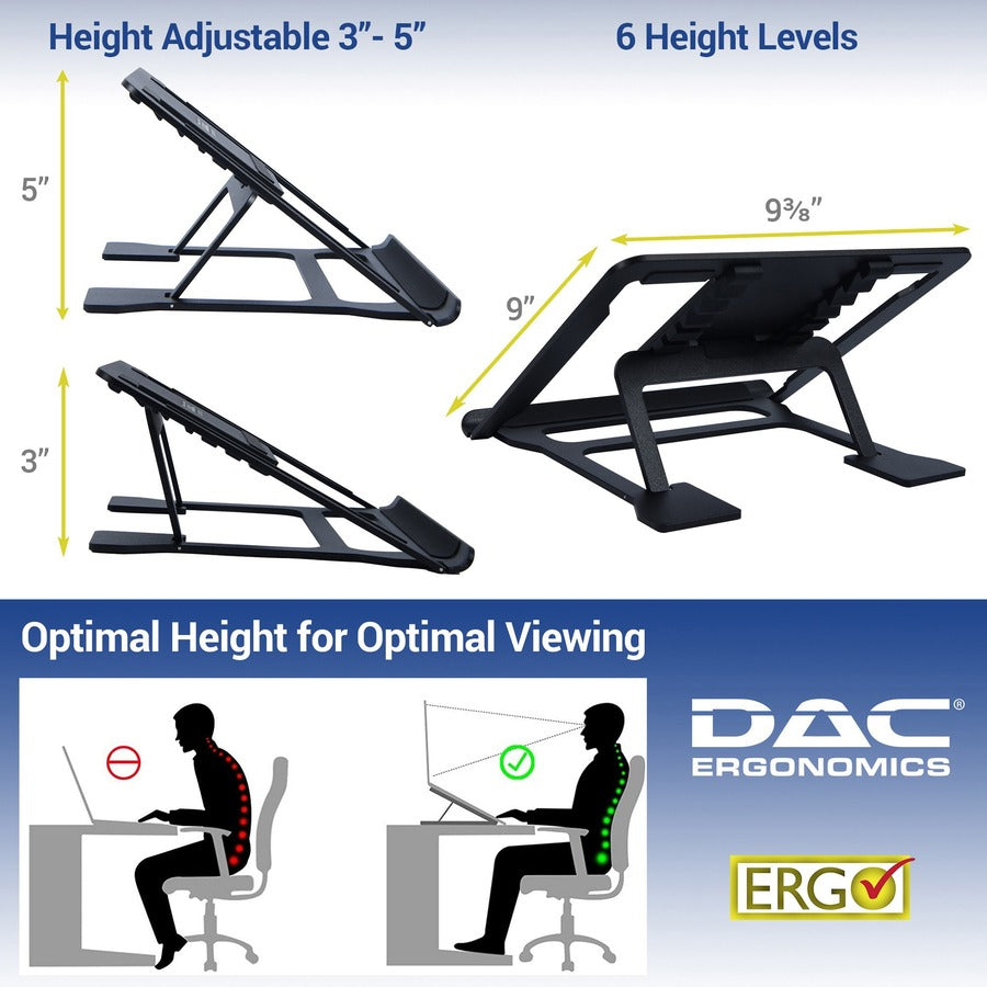 dac-portable-laptop-stand-with-6-height-levels-notebook-tablet-support-aluminum-alloy-black_dta21688 - 7
