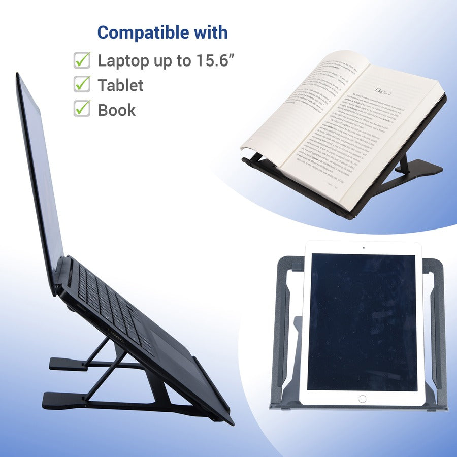dac-portable-laptop-stand-with-6-height-levels-notebook-tablet-support-aluminum-alloy-black_dta21688 - 4