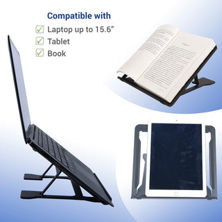 dac-portable-laptop-stand-with-6-height-levels-notebook-tablet-support-aluminum-alloy-black_dta21688 - 4