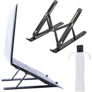 dac-portable-and-adjustable-laptop-tablet-stand-notebook-tablet-cell-phone-support-aluminum-alloy-black_dta21684 - 2