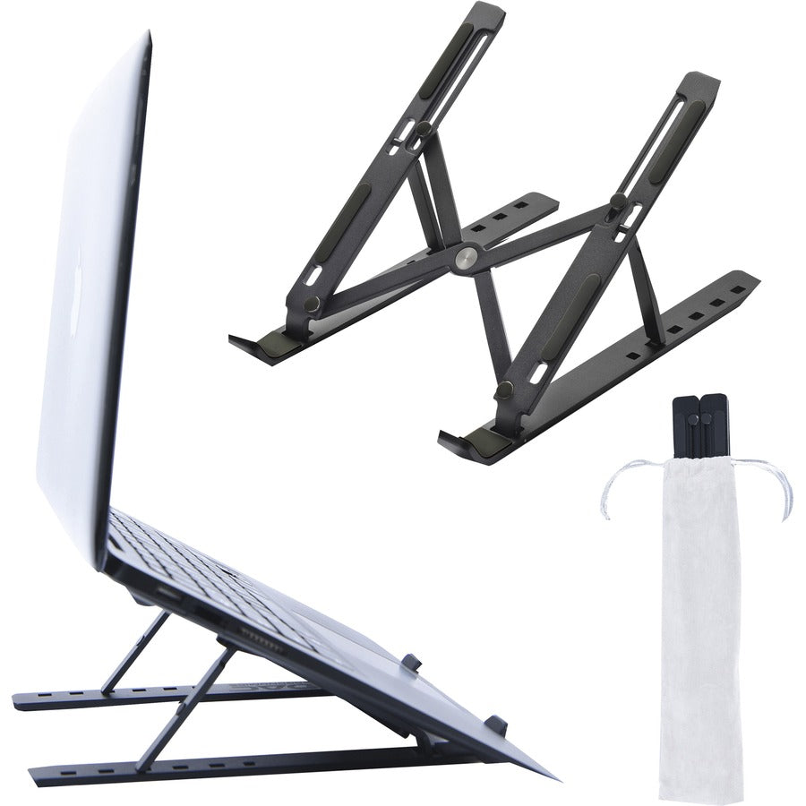 dac-portable-and-adjustable-laptop-tablet-stand-notebook-tablet-cell-phone-support-aluminum-alloy-black_dta21684 - 2