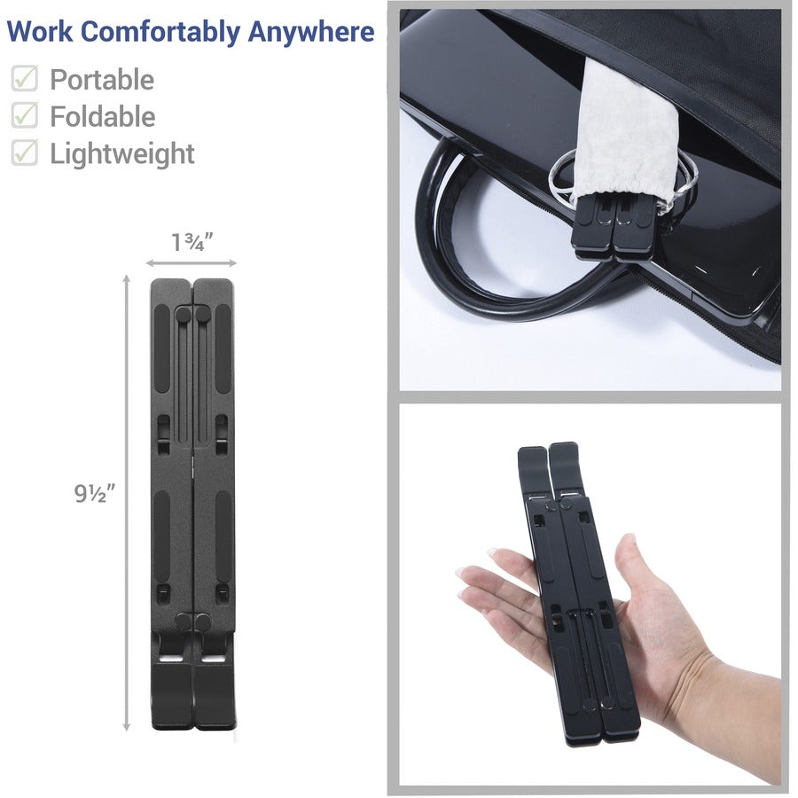 dac-portable-and-adjustable-laptop-tablet-stand-notebook-tablet-cell-phone-support-aluminum-alloy-black_dta21684 - 5