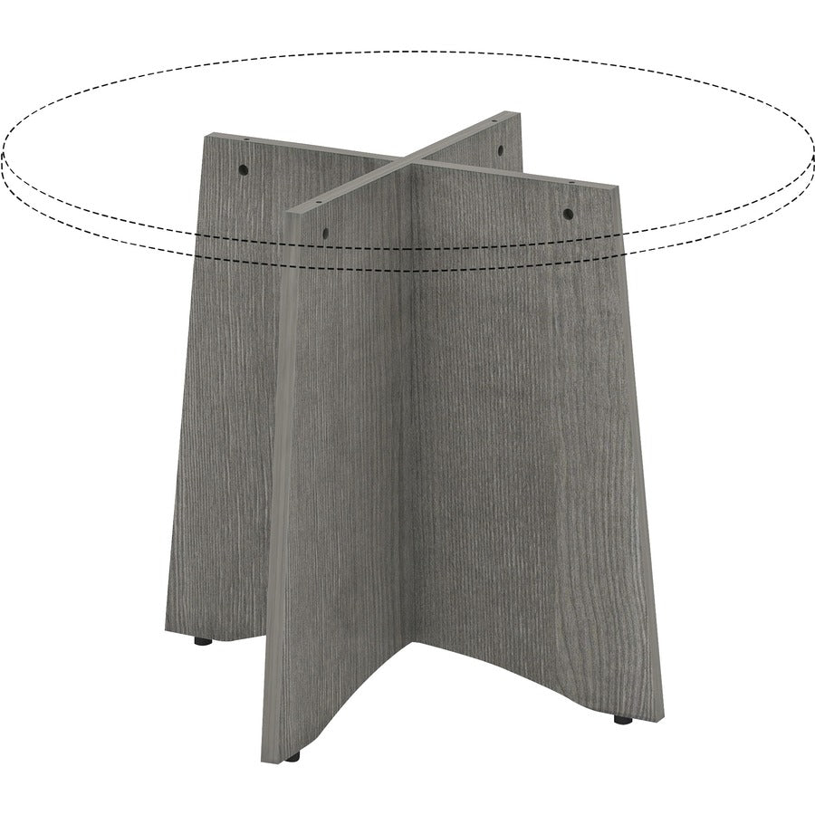 lorell-essentials-round-conference-table-base-assembly-required-weathered-charcoal-1-each_llr69589 - 5