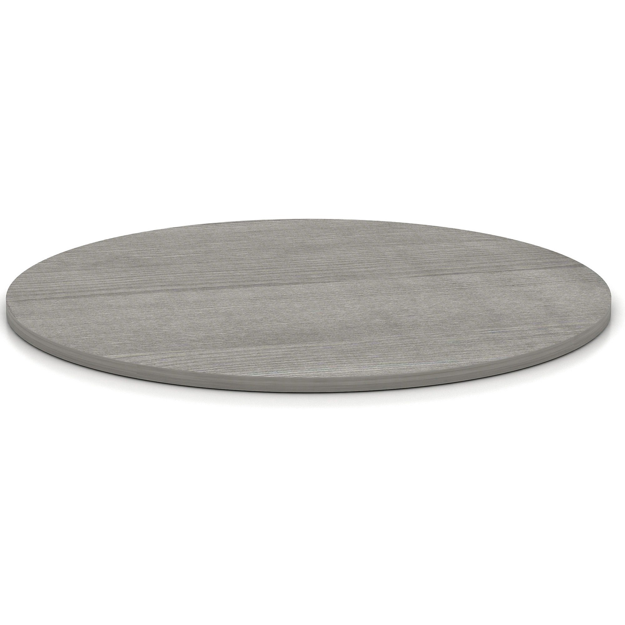 Lorell Essentials Conference Tabletop - For - Table TopWeathered Charcoal Laminate Round Top - Contemporary Style x 1" Table Top Thickness x 42" Table Top Diameter - Assembly Required - 1 Each