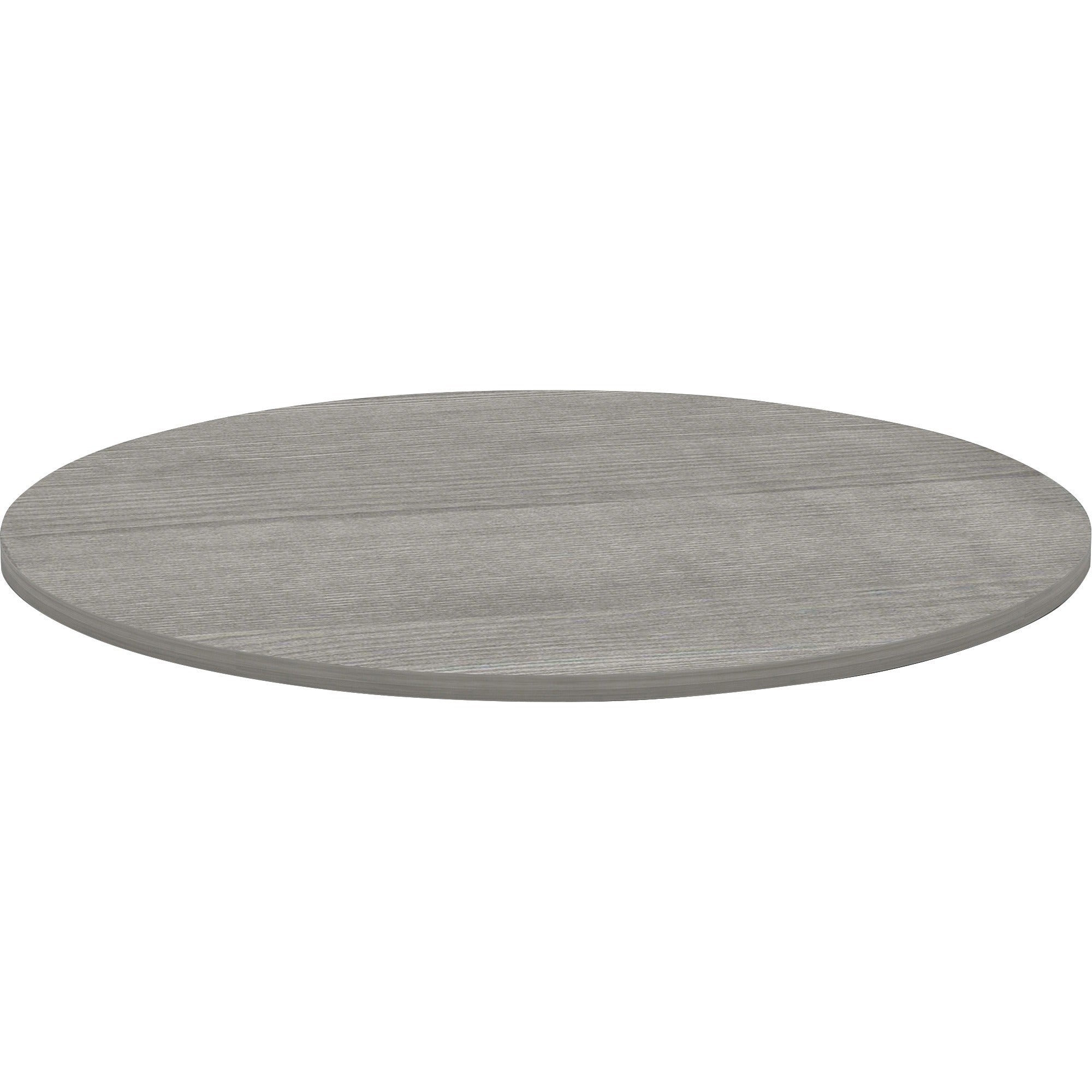lorell-essentials-conference-tabletop-for-table-topweathered-charcoal-laminate-round-top-contemporary-style-x-1-table-top-thickness-x-48-table-top-diameter-assembly-required-1-each_llr69588 - 1