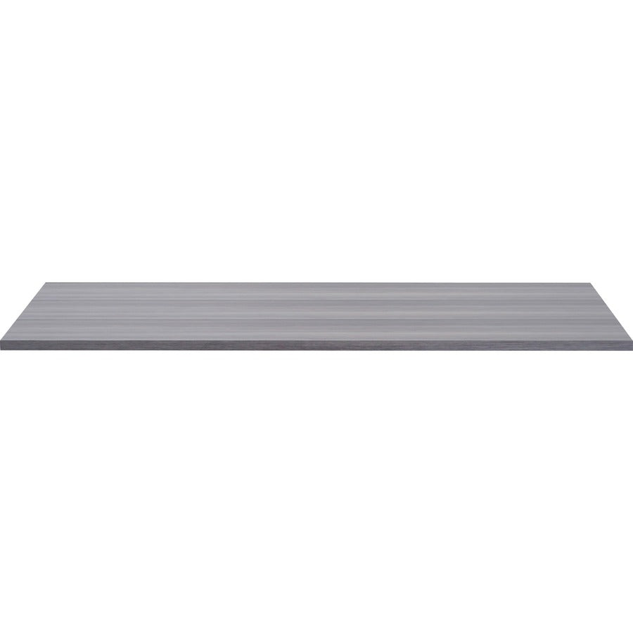 Lorell Revelance Conference Rectangular Tabletop - 59.9" x 47.3" x 1" x 1" - Material: Laminate - Finish: Weathered Charcoal