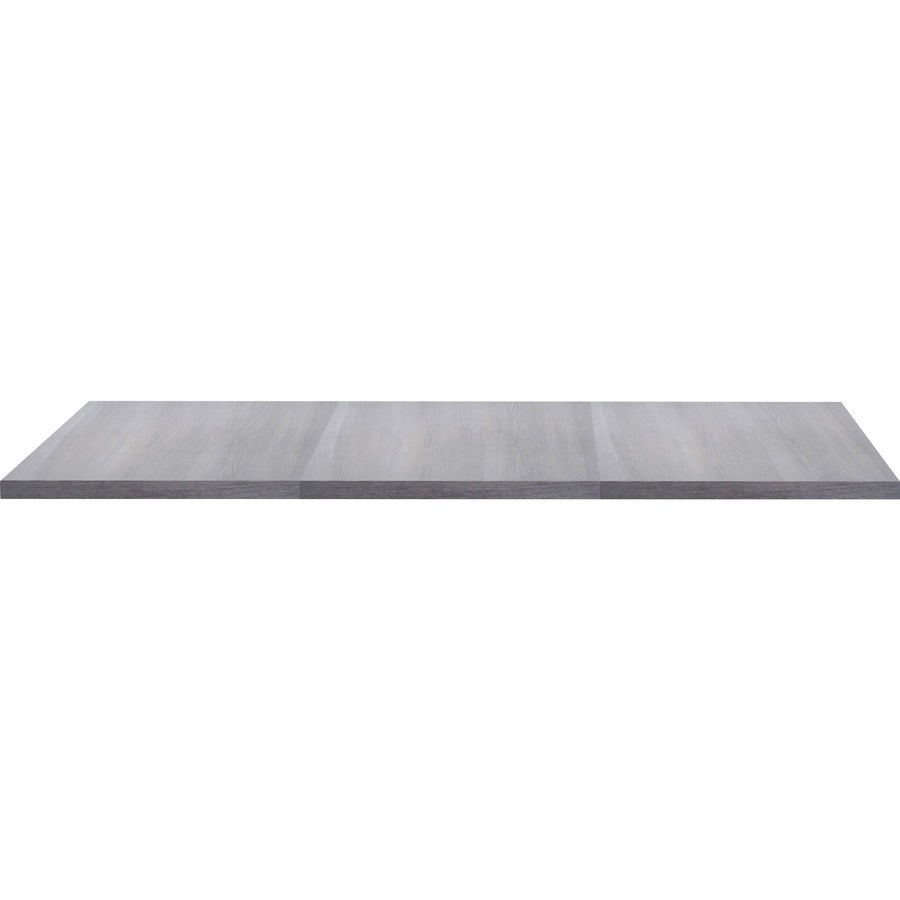 Lorell Revelance Conference Rectangular Tabletop - 59.9" x 47.3" x 1" x 1" - Material: Laminate - Finish: Weathered Charcoal