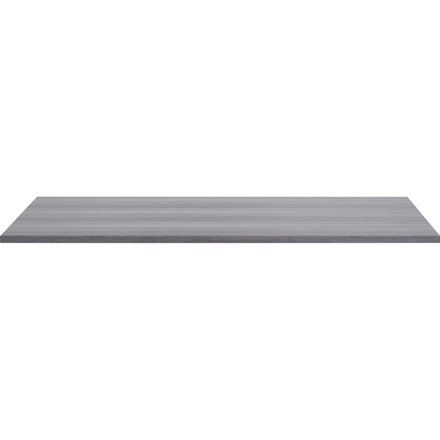 Lorell Revelance Conference Rectangular Tabletop - 59.9" x 47.3" x 1" x 1" - Material: Laminate - Finish: Weathered Charcoal