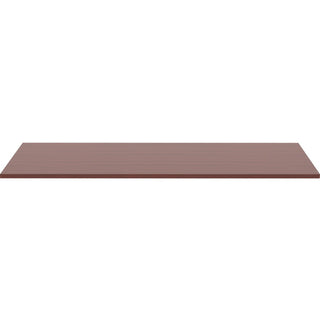 Lorell Revelance Conference Rectangular Tabletop - 71.6" x 47.3" x 1" x 1" - Material: Laminate - Finish: Mahogany