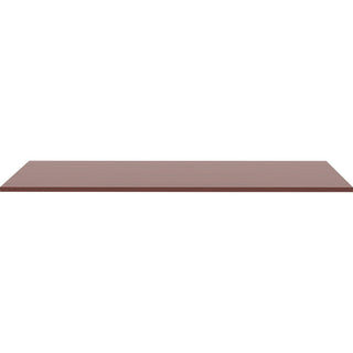 Lorell Revelance Conference Rectangular Tabletop - 71.6" x 47.3" x 1" x 1" - Material: Laminate - Finish: Mahogany