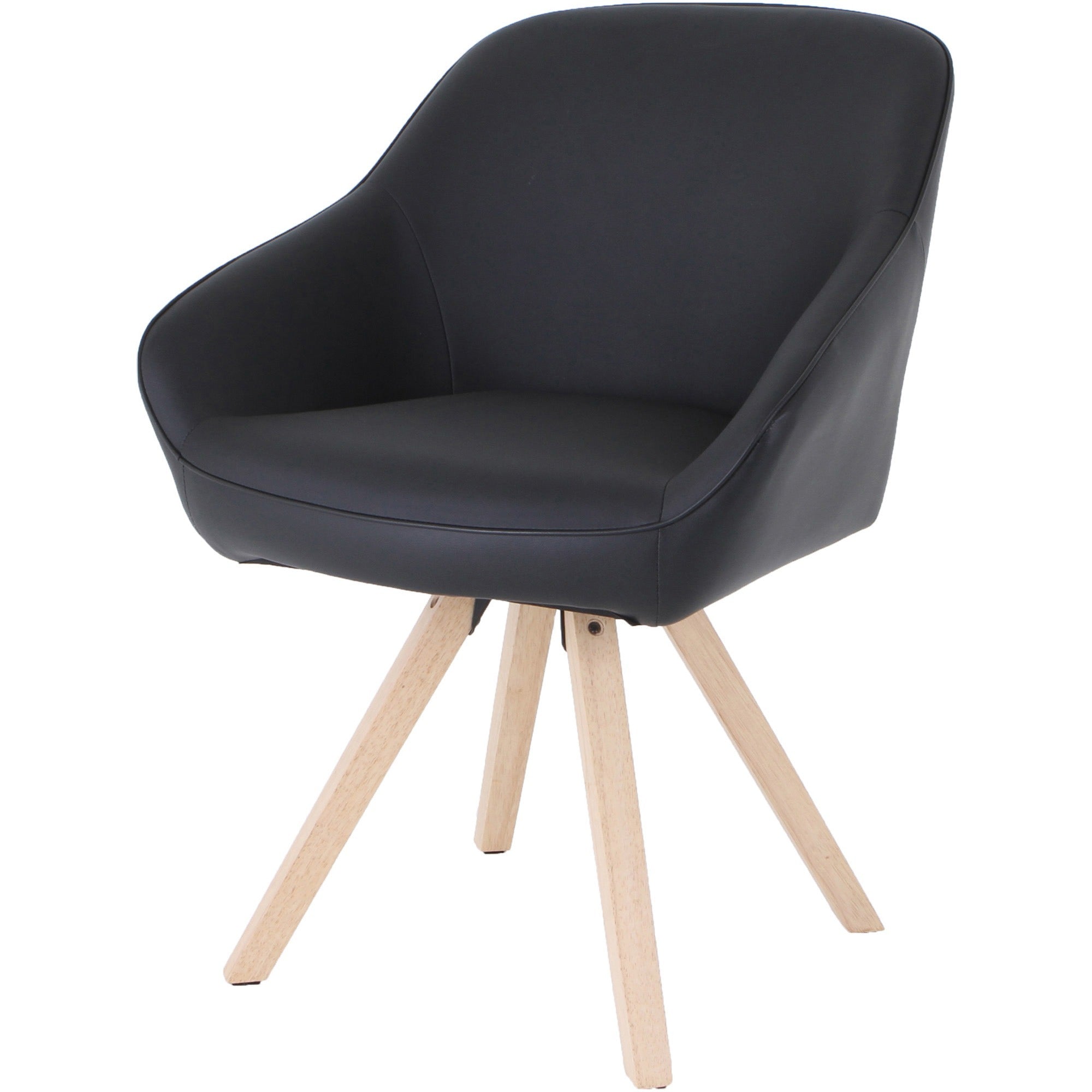 lorell-natural-wood-legs-modern-guest-chair-four-legged-base-black-1-each_llr68564 - 4