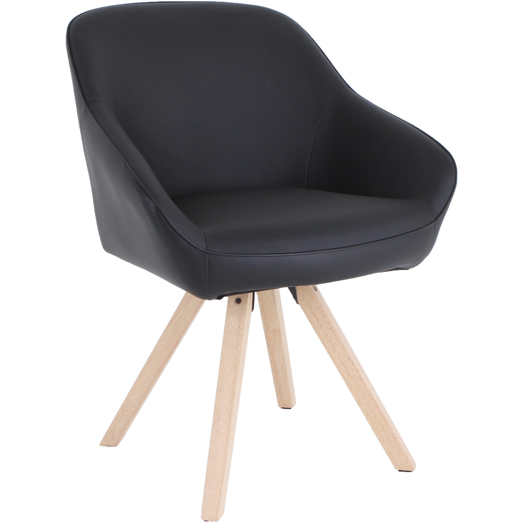 lorell-natural-wood-legs-modern-guest-chair-four-legged-base-black-1-each_llr68564 - 1