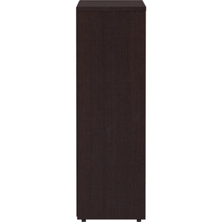 lorell-laminate-bookcase-36-x-12-x-36-3-x-shelfves-laminated-sturdy-contemporary-style-square-edge-adjustable-shelf-espresso-medium-density-fiberboard-mdf-laminate-assembly-required_llr18276 - 4