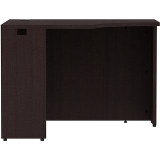 Lorell Essentials Series Corner Desk - 42" x 24"29.5" Desk, 1" Top - Finish: Espresso Laminate