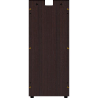Lorell Essentials Series Credenza Half Leg - 12" x 1"28.5" - Finish: Espresso Laminate