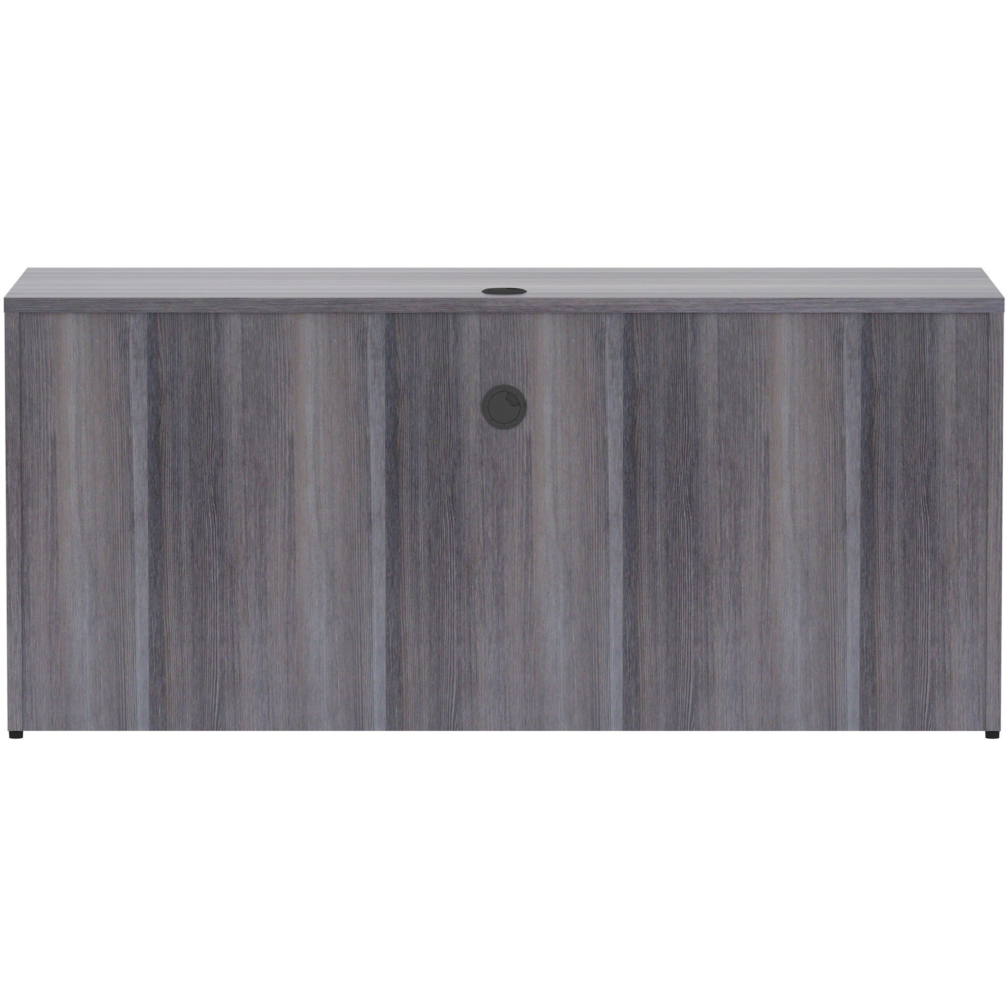 lorell-essentials-series-credenza-shell-66-x-24295-credenza-shell-1-top-finish-weathered-charcoal-laminate-silver-brush_llr69596 - 3