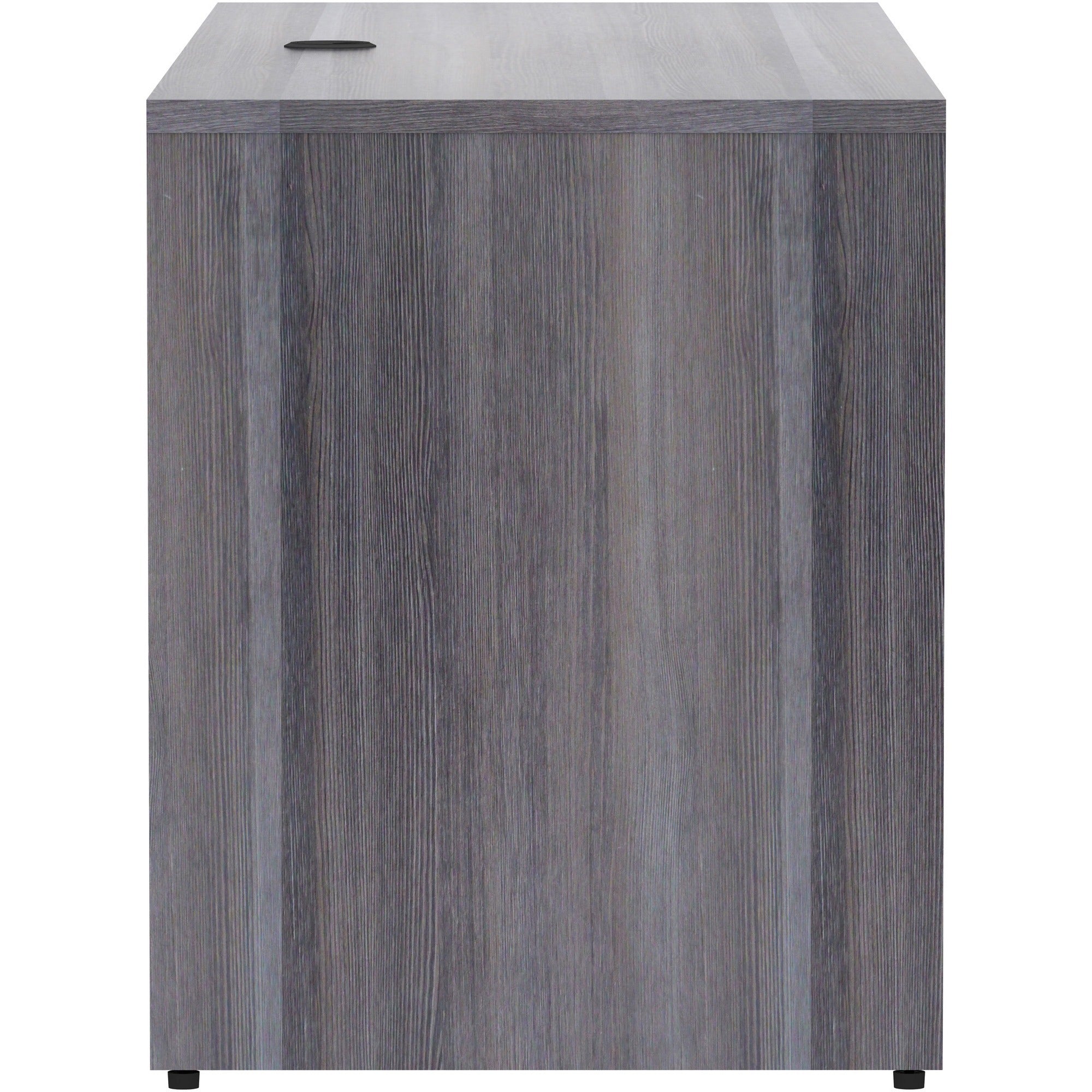 lorell-essentials-series-credenza-shell-66-x-24295-credenza-shell-1-top-finish-weathered-charcoal-laminate-silver-brush_llr69596 - 4