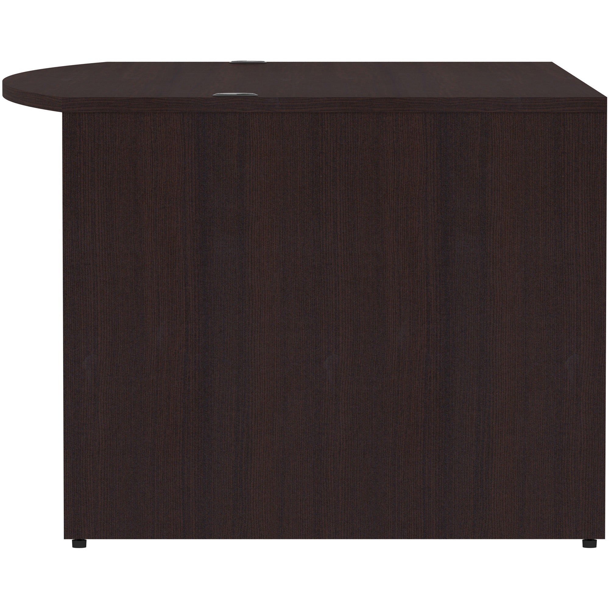 lorell-essentials-series-bowfront-desk-shell-72-x-414295-desk-shell-1-top-bow-front-edge-finish-espresso-laminate_llr18260 - 4