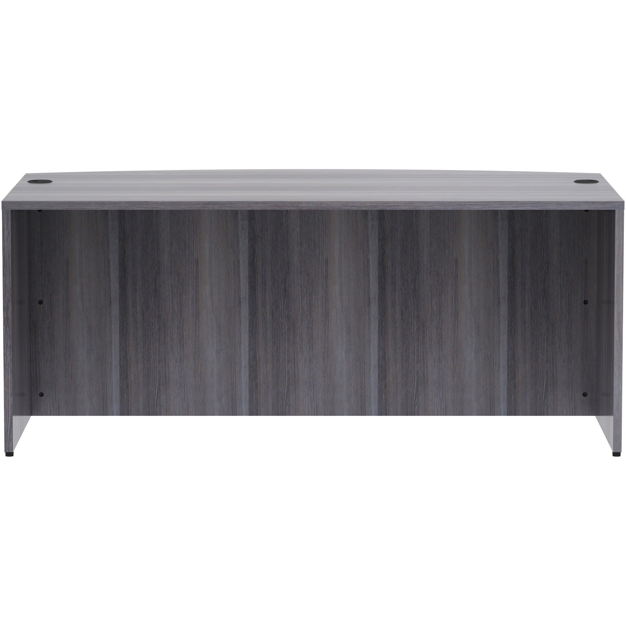 lorell-essentials-series-bowfront-desk-shell-72-x-414295-desk-shell-1-top-bow-front-edge-finish-weathered-charcoal-laminate_llr69591 - 2