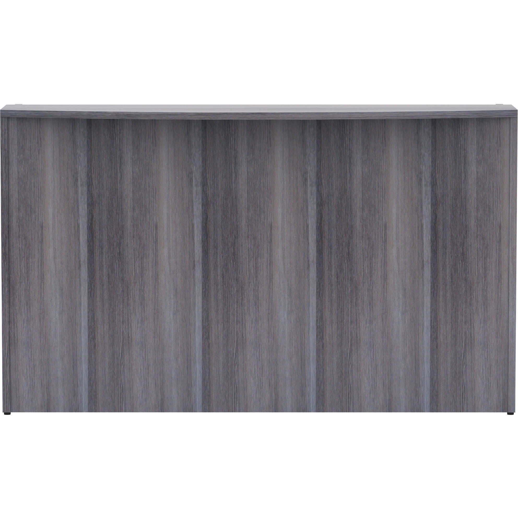 lorell-essentials-series-front-reception-desk-72-x-36425-desk-1-top-finish-weathered-charcoal-laminate_llr69595 - 3