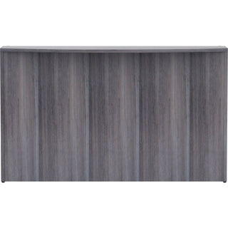 Lorell Essentials Series Front Reception Desk - 72" x 36"42.5" Desk, 1" Top - Finish: Weathered Charcoal Laminate