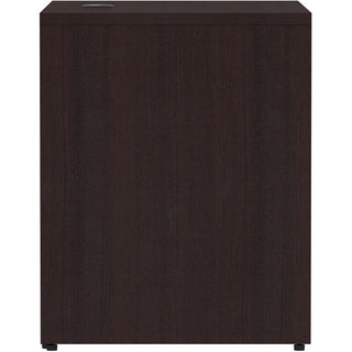 Lorell Essentials Series Return Shell - 35" x 24"29.5" Return Shell, 1" Top - Finish: Espresso Laminate