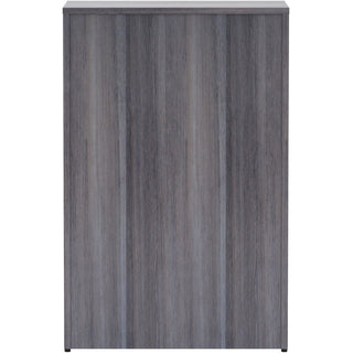 Lorell Essentials Series 4-Drawer Lateral File - 35.5" x 22"54.8" Lateral File, 1" Top - 4 x File Drawer(s) - Finish: Weathered Charcoal Laminate
