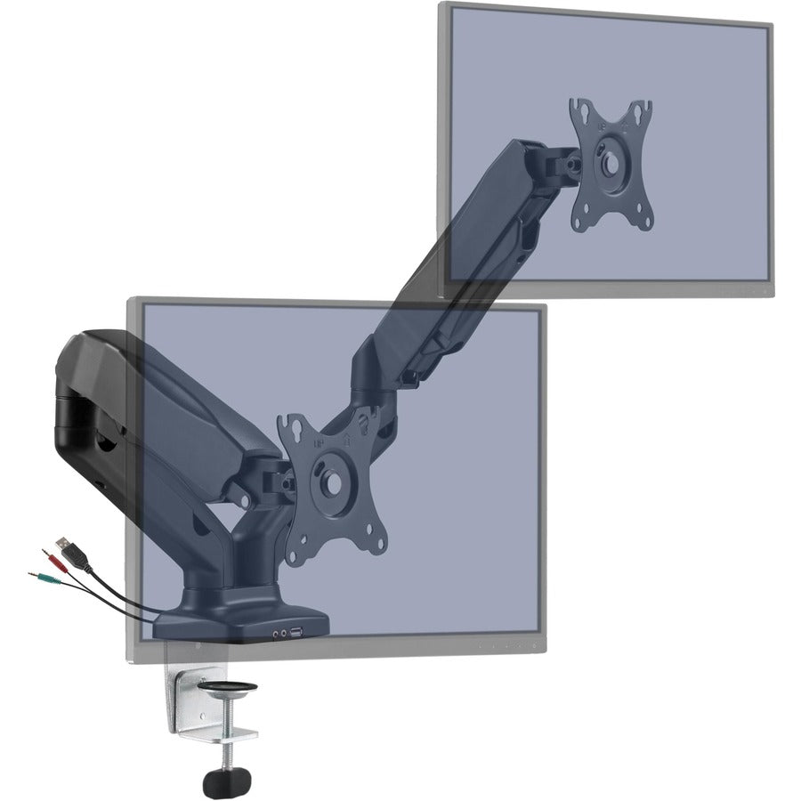 lorell-mounting-arm-for-monitor-black-height-adjustable-2-displays-supported-1430-lb-load-capacity-75-x-75-100-x-100-1-each_llr99801 - 6