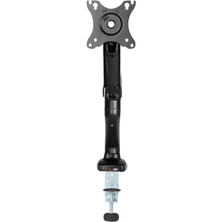 Lorell Mounting Arm for Monitor - Black - Height Adjustable - 1 Display(s) Supported - 14.30 lb Load Capacity - 75 x 75, 100 x 100 - 1 Each