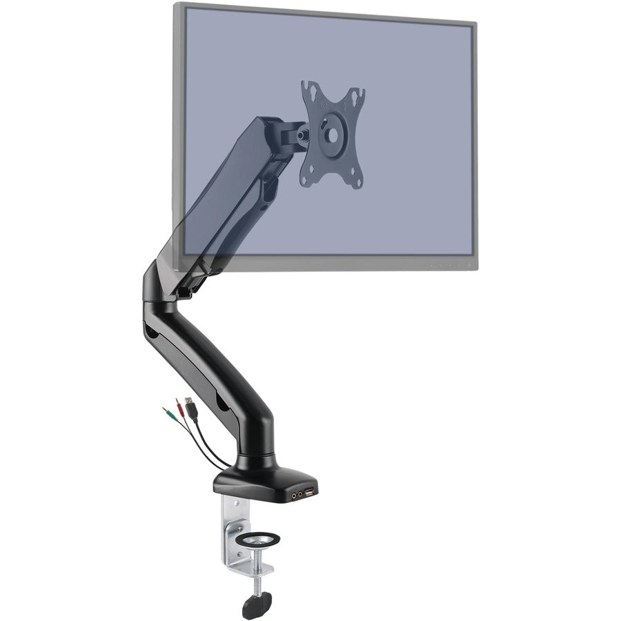 lorell-mounting-arm-for-monitor-black-height-adjustable-1-displays-supported-1430-lb-load-capacity-75-x-75-100-x-100-1-each_llr99800 - 8