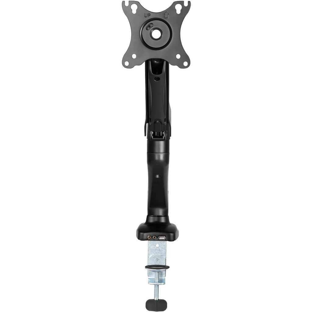 lorell-mounting-arm-for-monitor-black-height-adjustable-1-displays-supported-1430-lb-load-capacity-75-x-75-100-x-100-1-each_llr99800 - 3