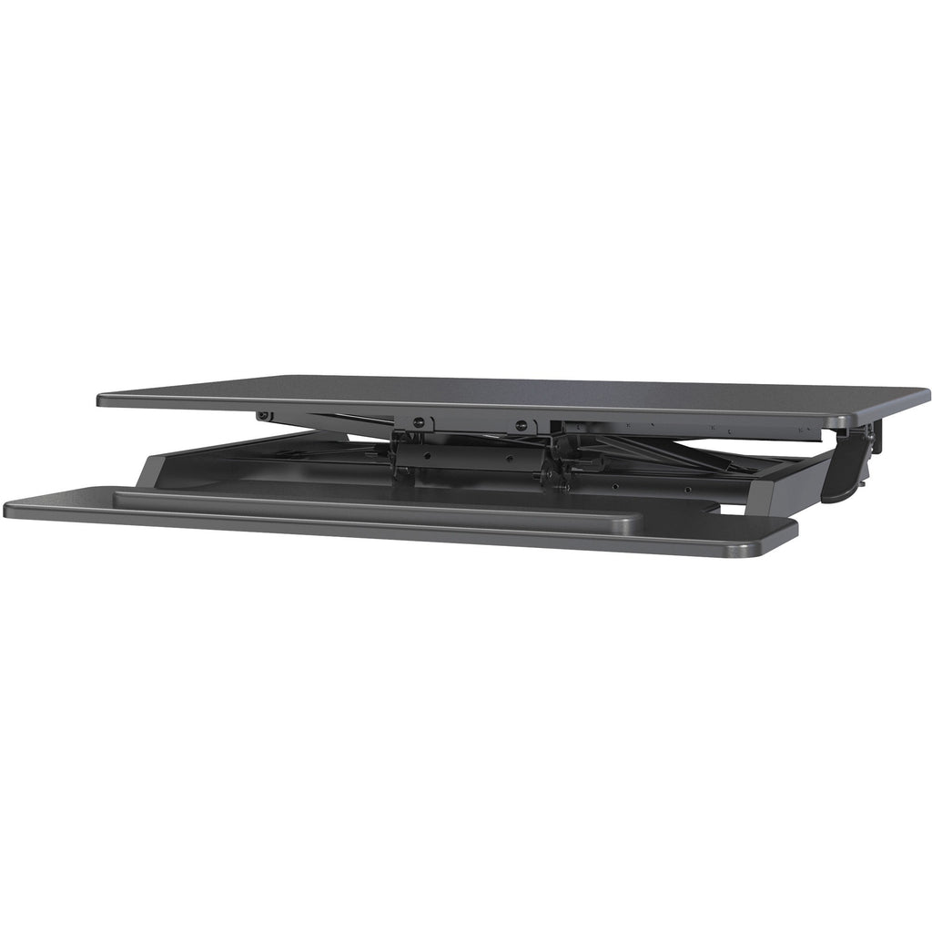 lorell-large-monitor-desk-riser-3740-lb-load-capacity-196-height-x-354-width-x-193-depth-desk-polyvinyl-chloride-pvc-medium-density-fiberboard-mdf-black_llr99555 - 2
