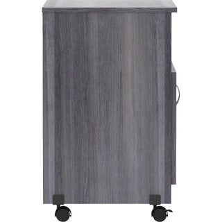 lorell-mobile-machine-stand-with-shelf-305-height-x-28-width-x-198-depth-countertop-weathered-charcoal_llr69627 - 4