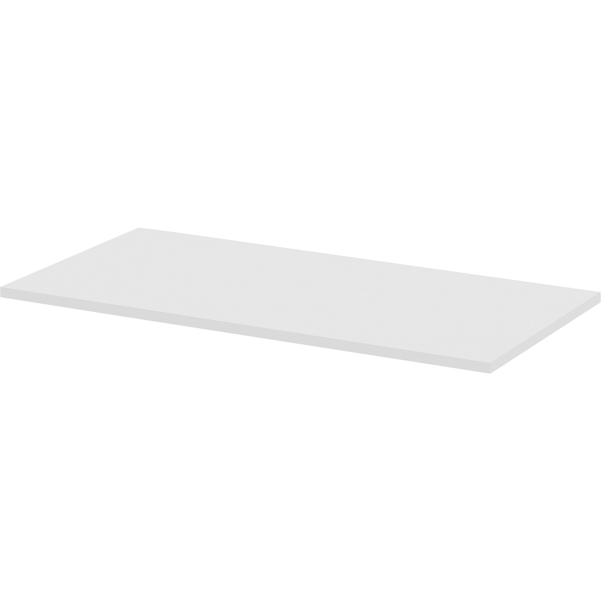 Lorell Training Tabletop - For - Table TopWhite Rectangle Top - 48" Table Top Length x 24" Table Top Width x 1" Table Top Thickness - Assembly Required - 1 Each