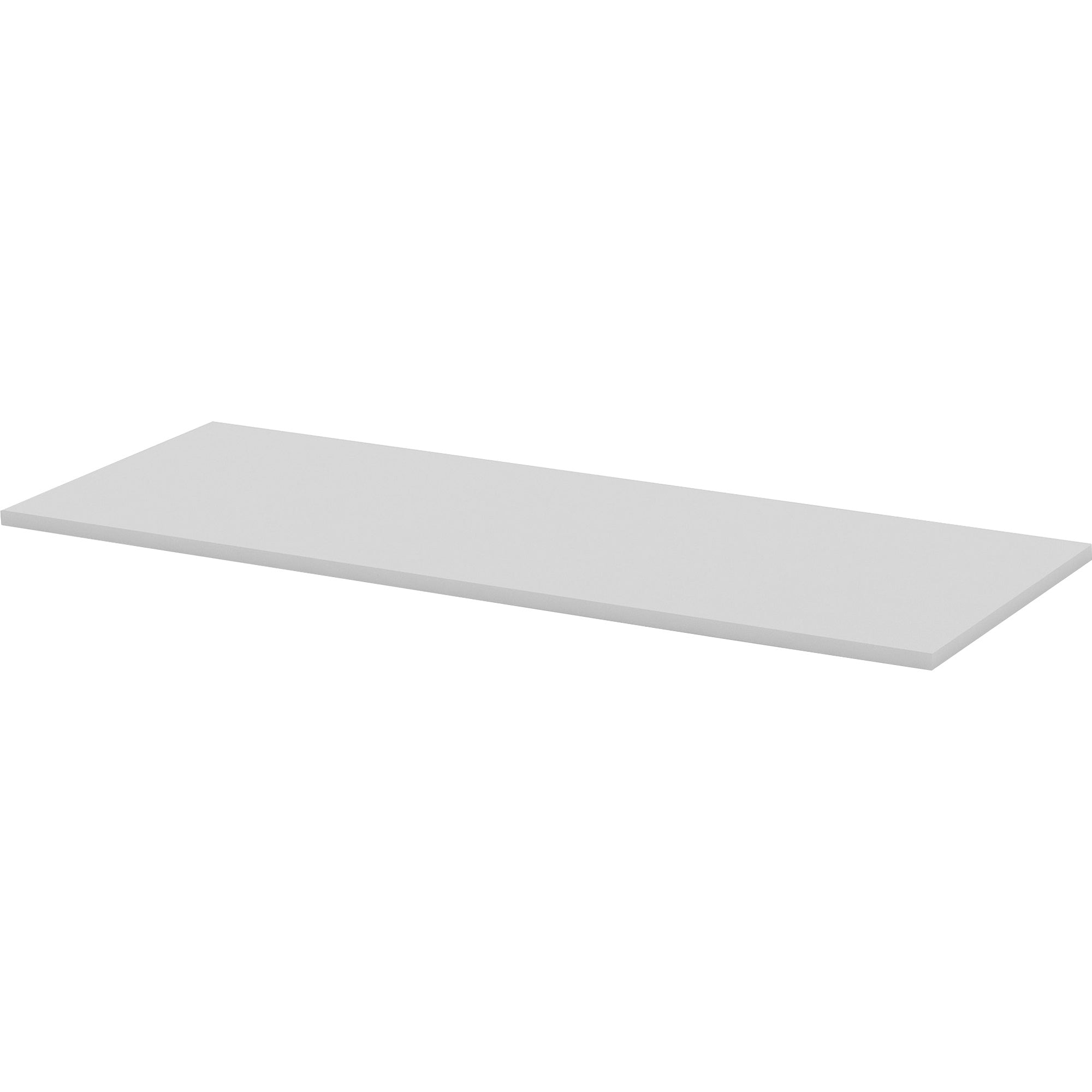 Lorell Training Tabletop - For - Table TopGray Rectangle Top - 60" Table Top Length x 24" Table Top Width x 1" Table Top Thickness - Assembly Required - 1 Each