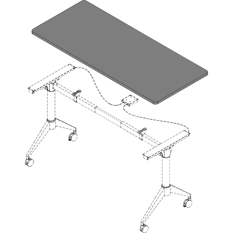 lorell-training-tabletop-for-table-topwhite-rectangle-top-60-table-top-length-x-24-table-top-width-x-1-table-top-thickness-assembly-required-1-each_llr62595 - 4