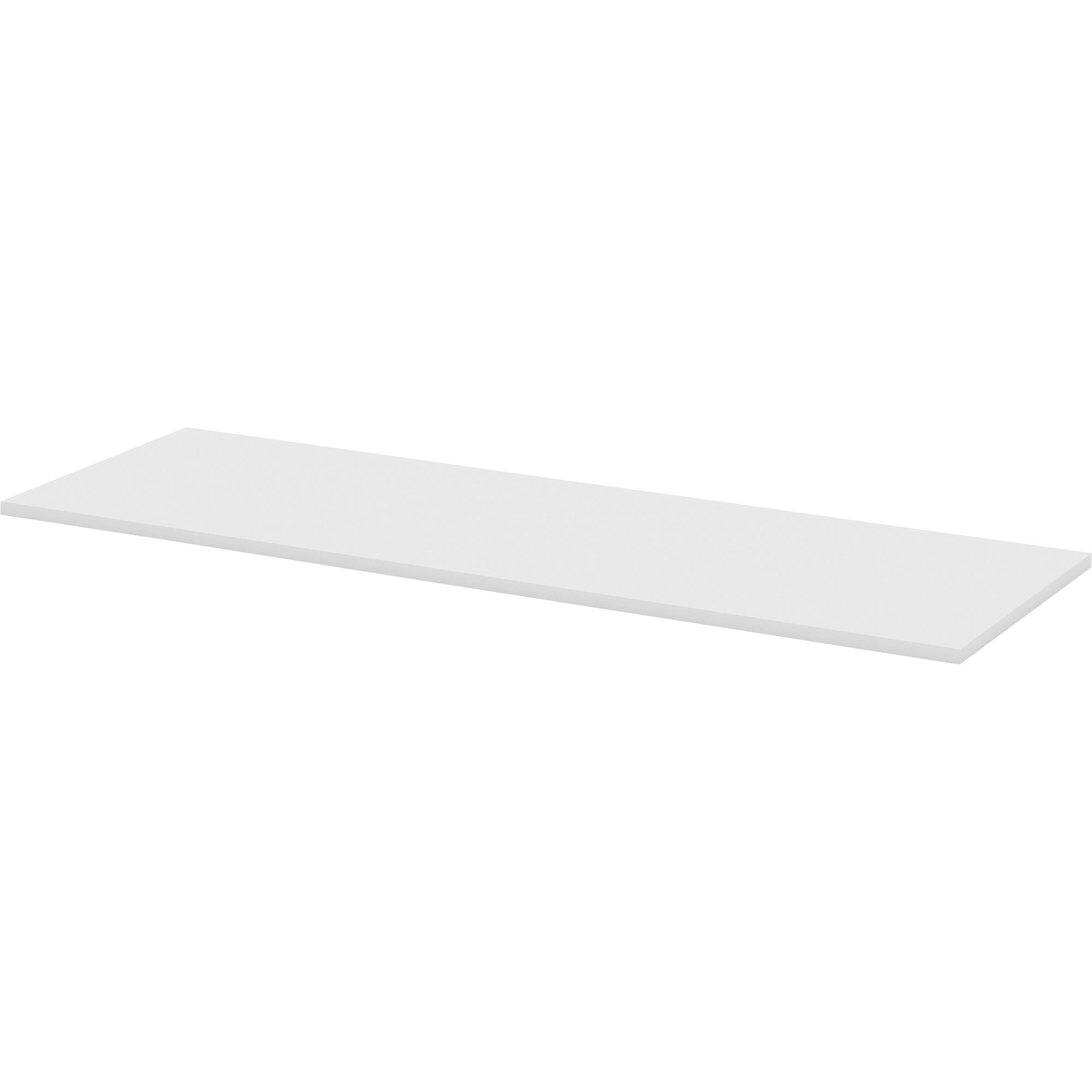 Lorell Training Tabletop - For - Table TopWhite Rectangle Top - 72" Table Top Length x 24" Table Top Width x 1" Table Top Thickness - Assembly Required - 1 Each