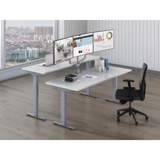 Lorell Training Tabletop - For - Table TopGray Rectangle Top - 72" Table Top Length x 30" Table Top Width x 1" Table Top Thickness - Assembly Required - 1 Each