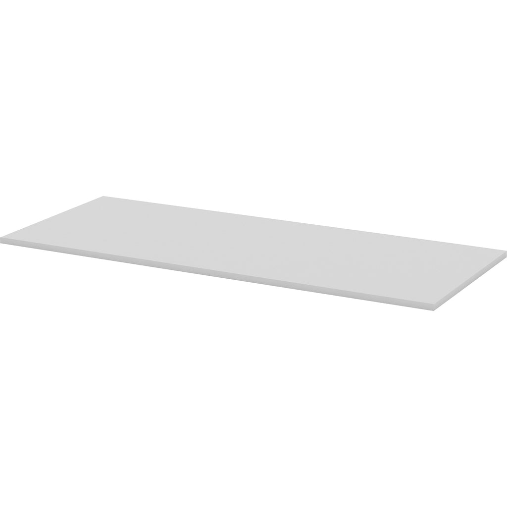 Lorell Training Tabletop - For - Table TopGray Rectangle Top - 72" Table Top Length x 30" Table Top Width x 1" Table Top Thickness - Assembly Required - 1 Each