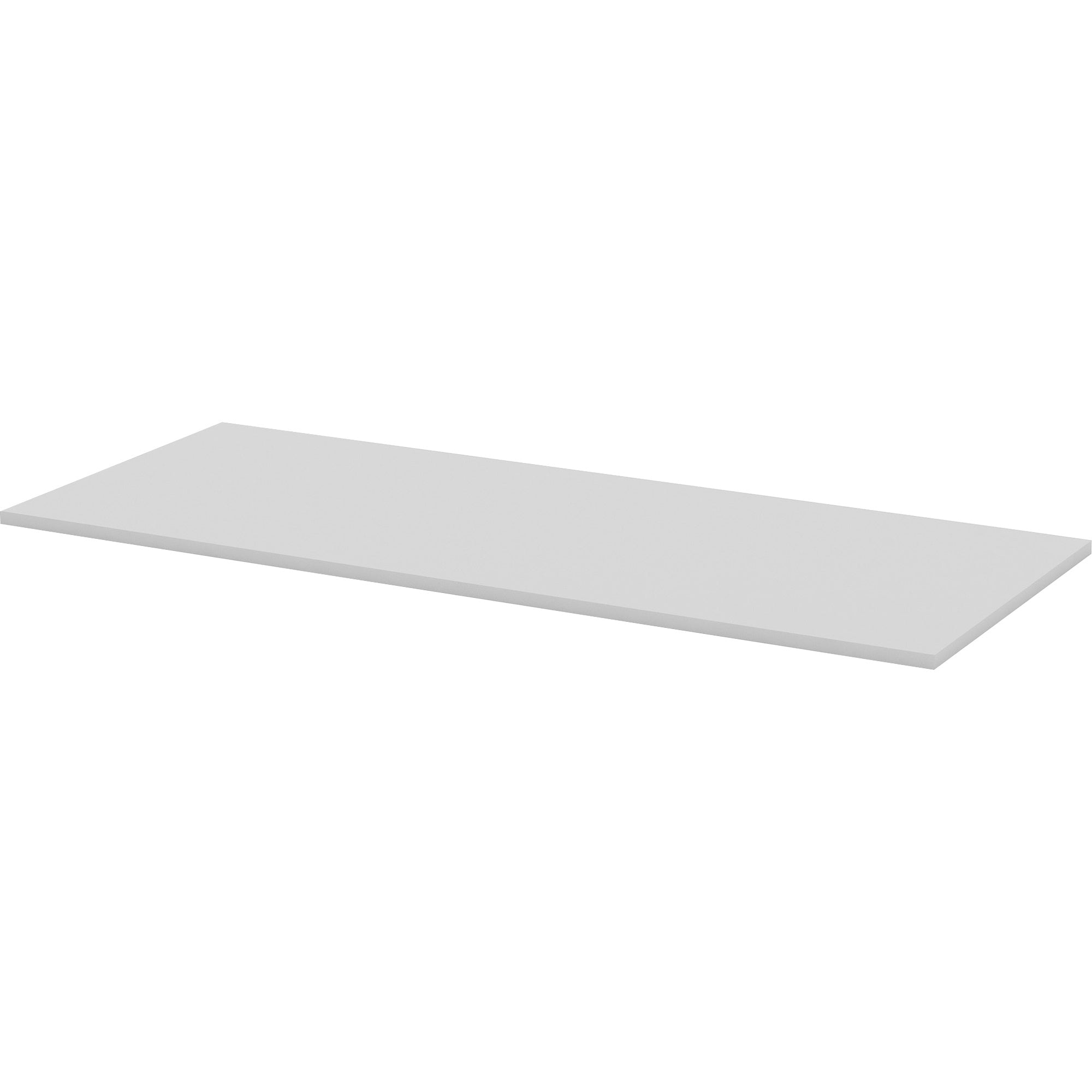 Lorell Training Tabletop - For - Table TopGray Rectangle Top - 72" Table Top Length x 30" Table Top Width x 1" Table Top Thickness - Assembly Required - 1 Each