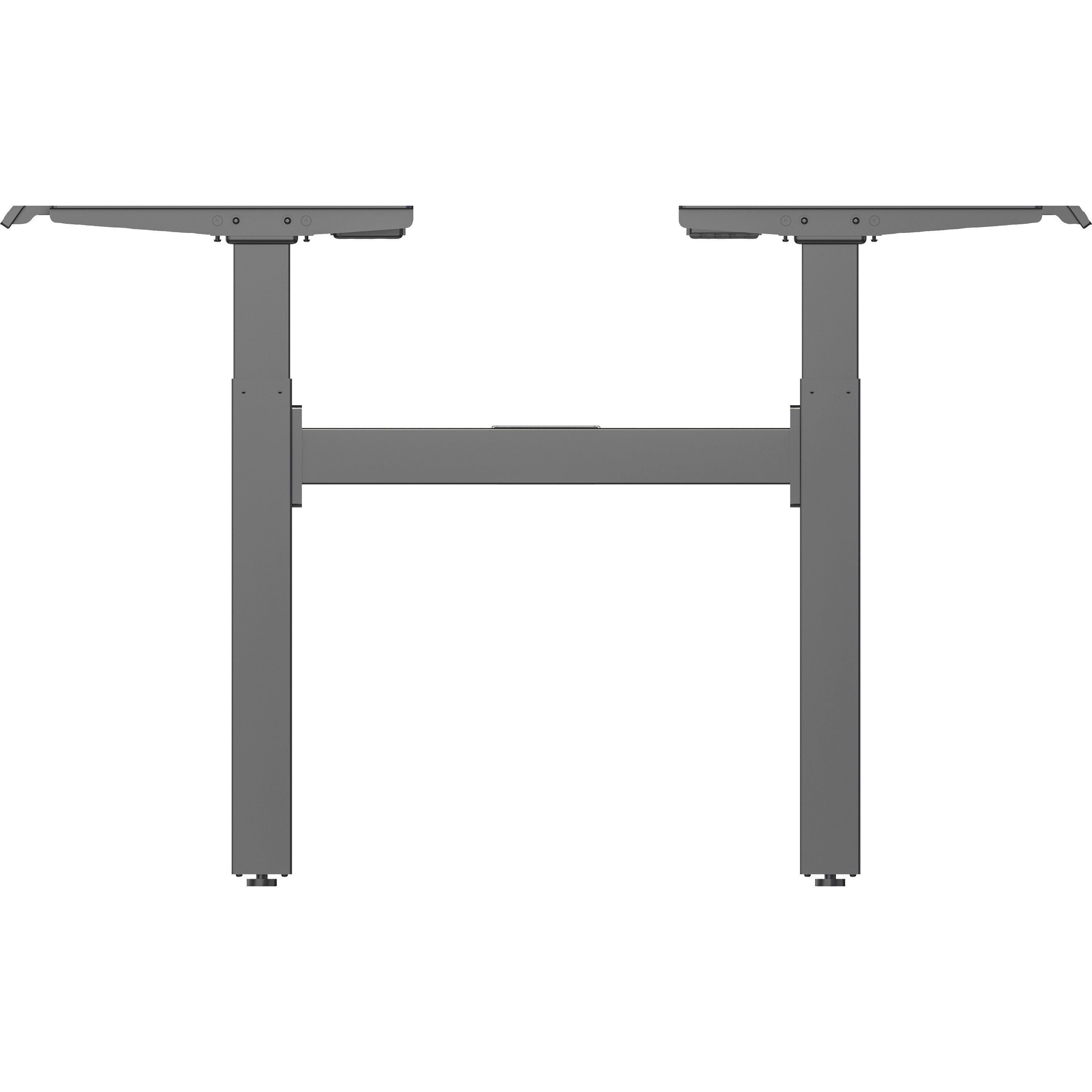 lorell-2-tier-sit-stand-double-base-220-lb-capacity-2830-to-46-adjustment-71-height-x-4250-width-x-22-depth-assembly-required-1-each_llr25959 - 3