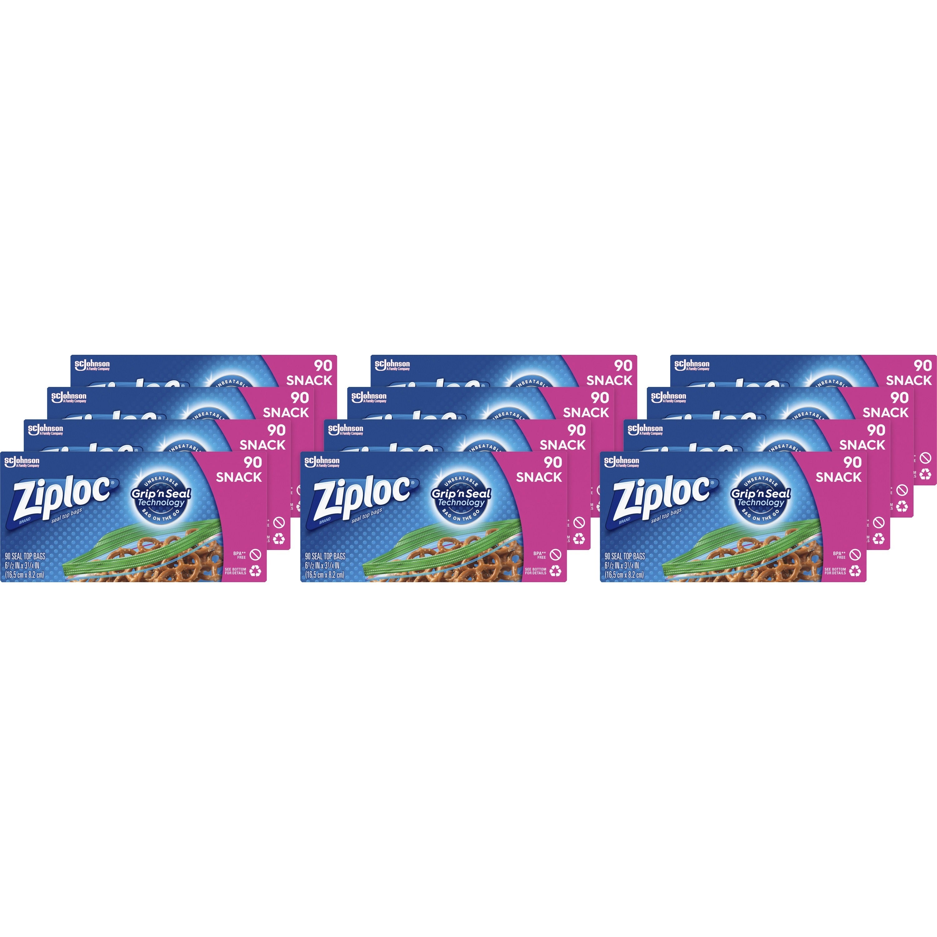 ziploc-snack-size-storage-bags-325-width-x-650-length-seal-closure-clear-plastic-1080-carton-snack-vegetables-fruit-vegetables_sjn315892ct - 1
