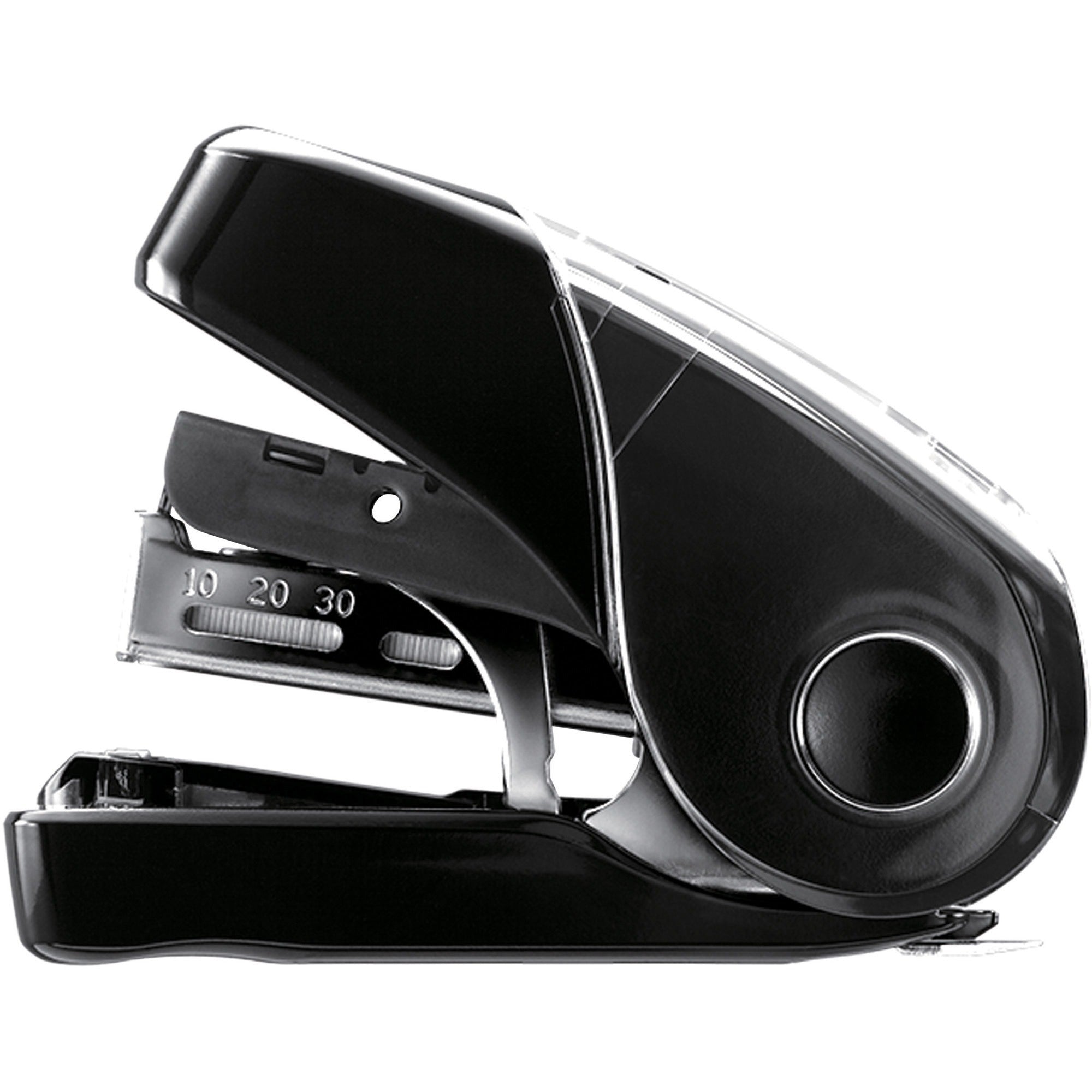 max-flat-clinch-mini-stapler-25-sheets-capacity-1-each-black_mxbhd10fl3bk - 1